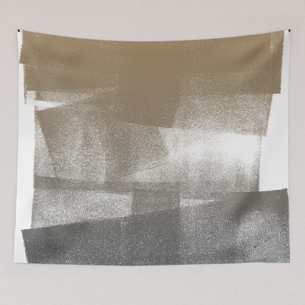 Item preview, Swatch Sample Textured Monoprint - Fawn to Dusk Gradient designed and sold by Irene Estelle.