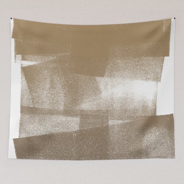 Item preview, Swatch Sample Textured Monoprint - Fawn to Earth Gradient designed and sold by Irene Estelle.