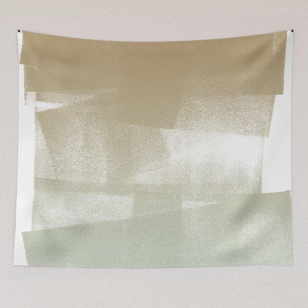 Item preview, Swatch Sample Textured Monoprint - Fawn to Mint Gradient designed and sold by Irene Estelle.