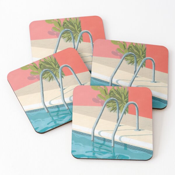 Item preview, David Hockney Inspired Poolside Pop Art | Vibrant Modern California Style designed and sold by Bondira-Spono.