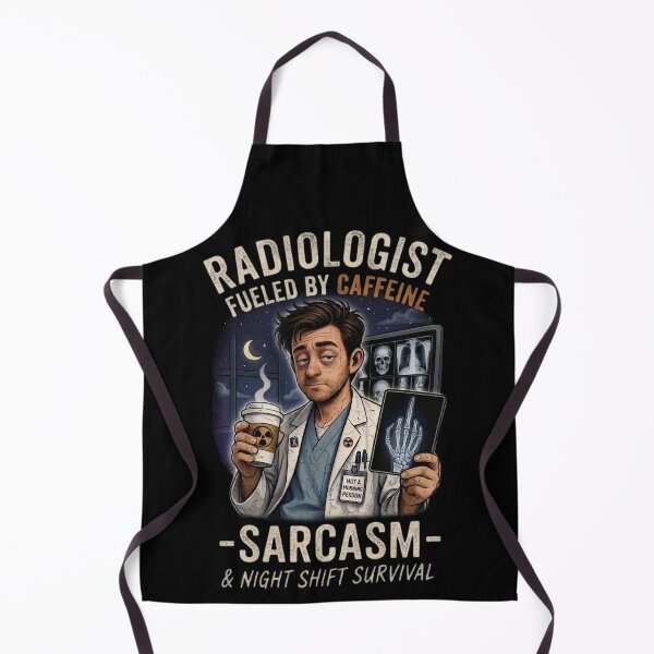 Item preview, Radiologist Fueled by Caffeine Sarcasm Night Shift Funny designed and sold by SidTastic .