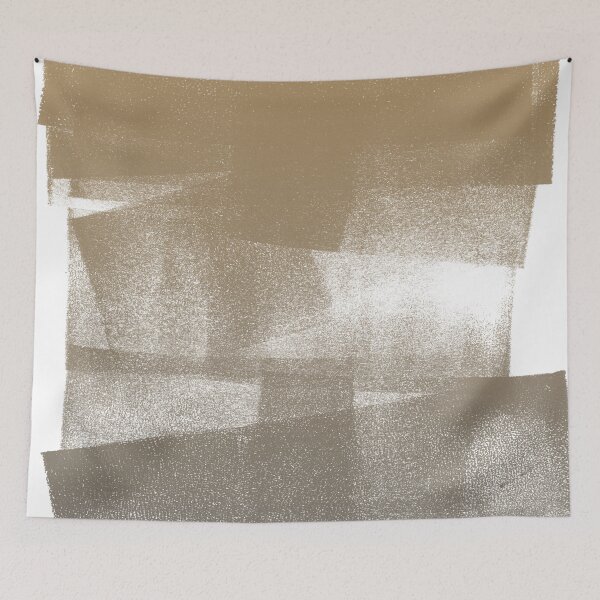 Item preview, Swatch Sample Textured Monoprint - Fawn to Slate Gradient designed and sold by Irene Estelle.
