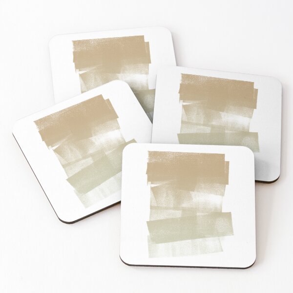 Item preview, Swatch Sample Textured Monoprint - Fawn to Tea Gradient designed and sold by Irene Estelle.