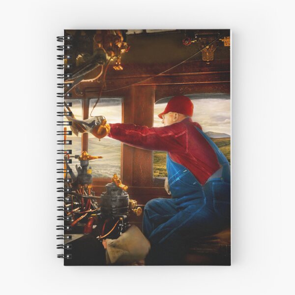 Item preview, Train - Locomotive - The Throttle Jockey 1943 designed and sold by Mike Savad Photography.