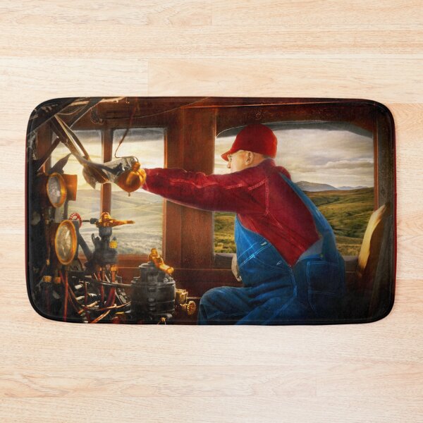 Item preview, Train - Locomotive - The Throttle Jockey 1943 designed and sold by Mike Savad Photography.