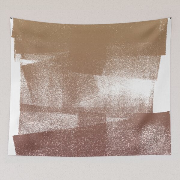 Item preview, Swatch Sample Textured Monoprint - Fawn to Wine Gradient designed and sold by Irene Estelle.