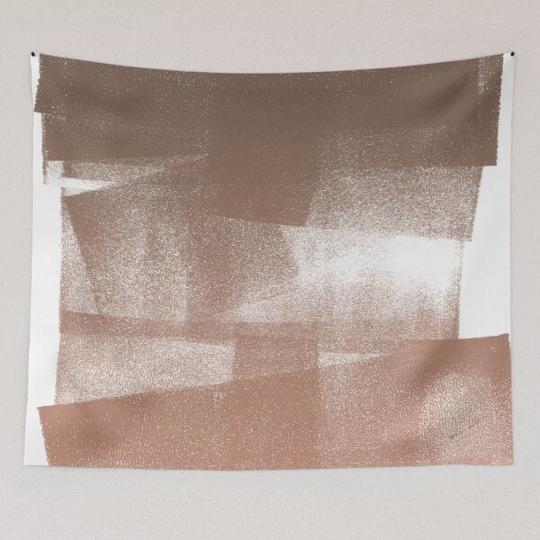 Item preview, Swatch Sample Textured Monoprint - Earth to Coral Gradient designed and sold by Irene Estelle.