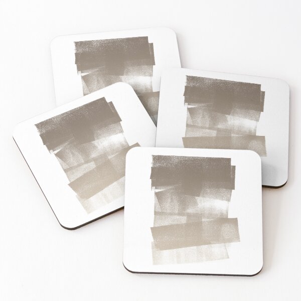 Item preview, Swatch Sample Textured Monoprint - Earth to Dove Gradient designed and sold by Irene Estelle.