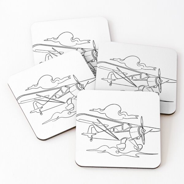 Item preview, Vintage Airplane in Flight designed and sold by AirHartAviation.