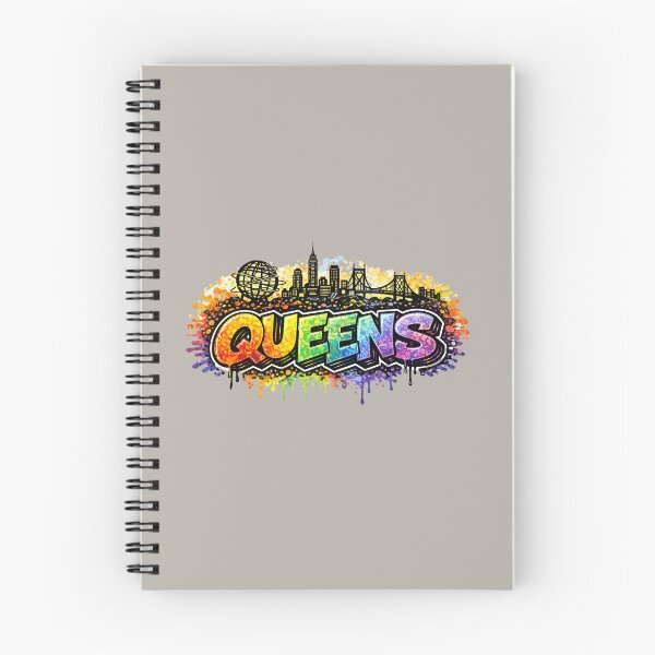 Item preview, Queens NYC Graffiti Street Art Typography designed and sold by Myra365Art.
