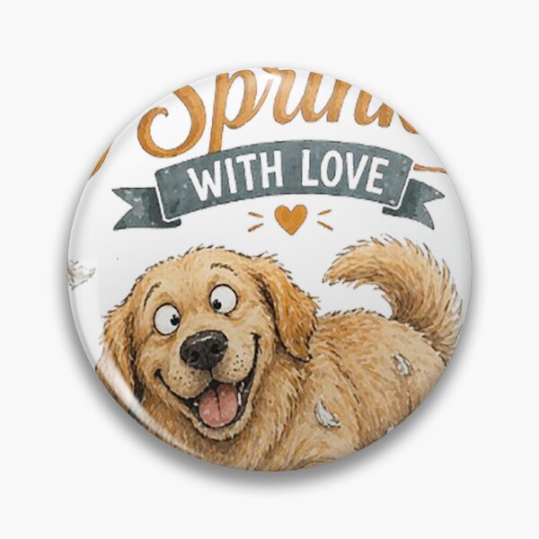 Item preview, Funny Golden Retriever Shirt – I Don’t Shed I Sprinkle With Love, Cute Dog Lover Gift, Golden Retriever Humor Tee designed and sold by MangadiDesigns.