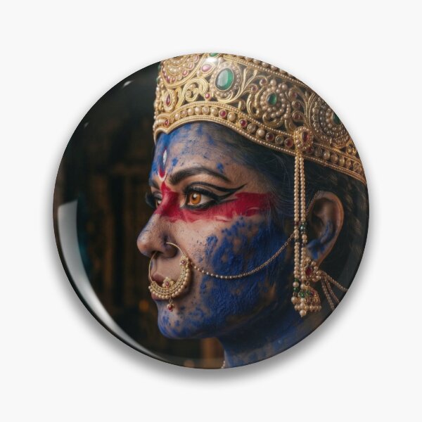 Item preview, Extreme macro side-profile portrait of a person in the style of a divine deity. designed and sold by Sichawla.