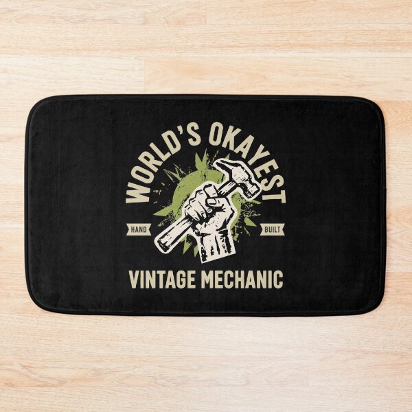 Item preview, World's Okayest Mechanic designed and sold by SignumShop.