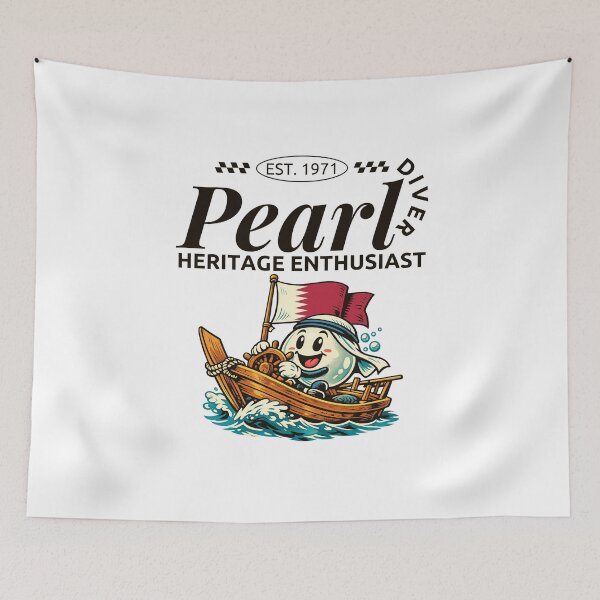 Item preview, Qatar : Pearl diver heritage enthusiast designed and sold by Peerless-Prime.