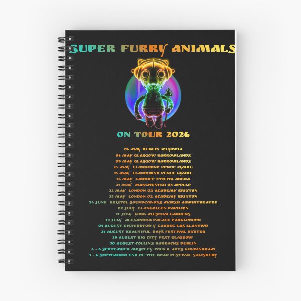 Item preview, Super Furry Animals on tour 2026 designed and sold by TheVarc.