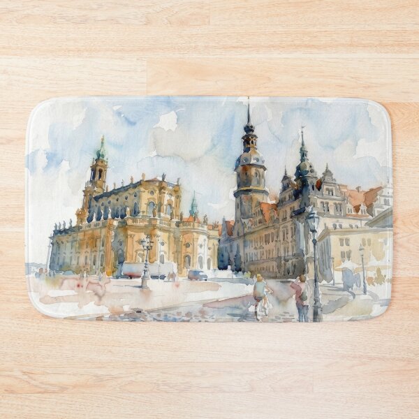 Item preview, Dresden Cathedral City View designed and sold by caracatita75.
