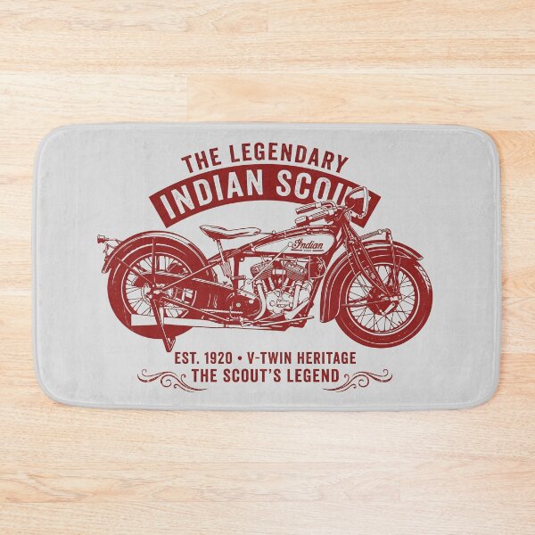 Item preview, 1928 Indian Scout 101 Vintage Red Style Motorcycle Design designed and sold by EdGraphy.
