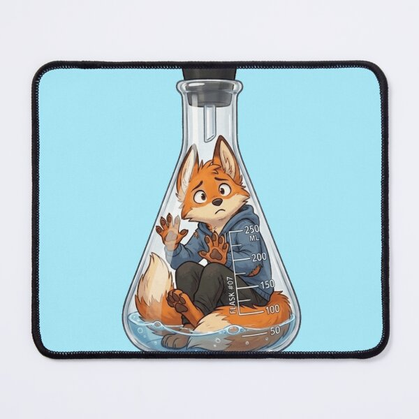 Item preview, Stuck in a lab flask designed and sold by The King's general goods.