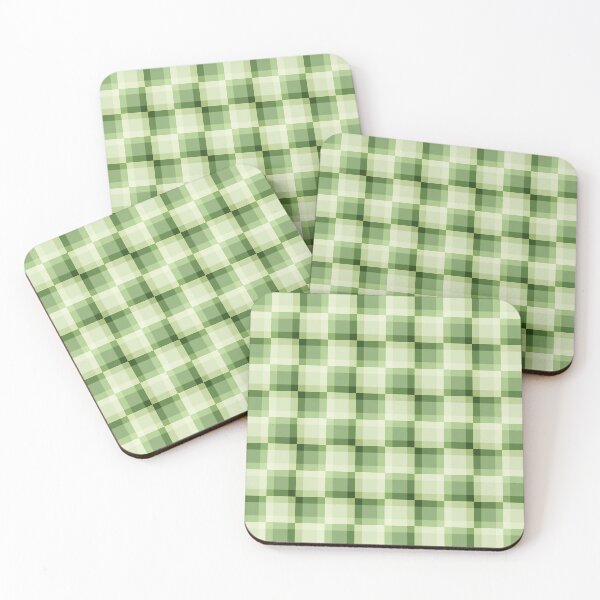 Item preview, Green mosaic designed and sold by Mint + Midnight.