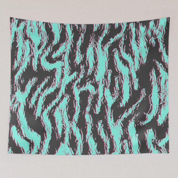 Item preview, Teal Tiger - Camo designed and sold by NerdCAMOS.