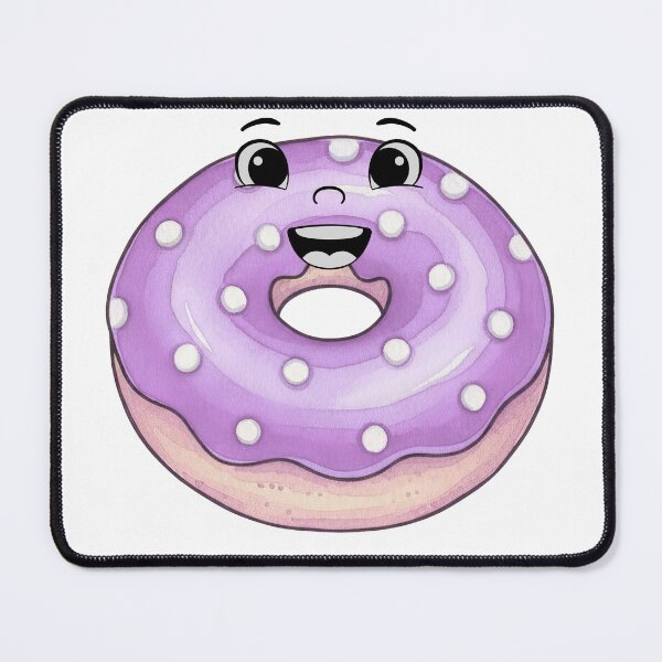 Item preview, Cute Kawaii Donut Sticker – Purple Sweet Dessert Cartoon Aesthetic designed and sold by Pandey14.