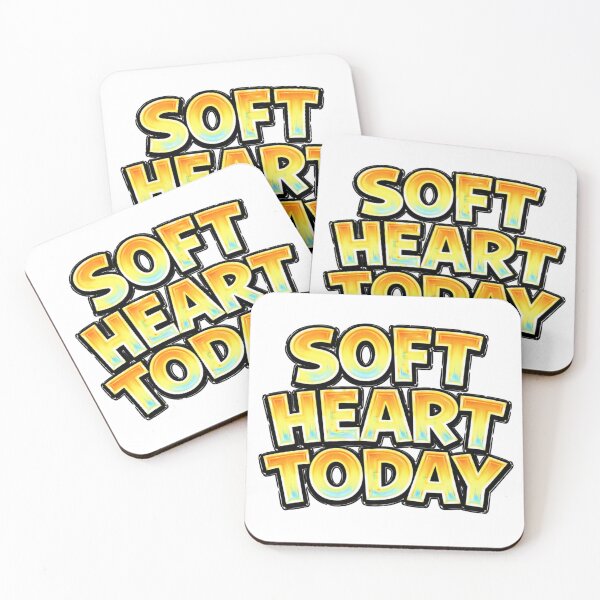 Item preview, SOFT HEART TODAY – hand drawn childlike typography designed and sold by Mac Sketches.