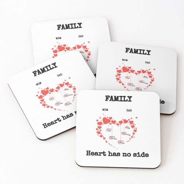 Item preview, Minimalist Mom and Dad Heart - Equal Love Values designed and sold by TheItaliandilemma.