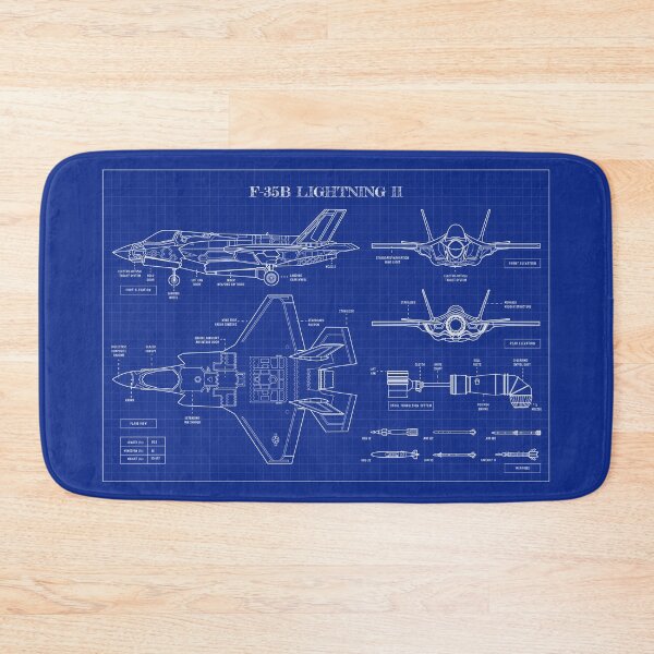 Item preview, F-35 Lightning II (Blueprint - Horizontal) designed and sold by BGALAXY.