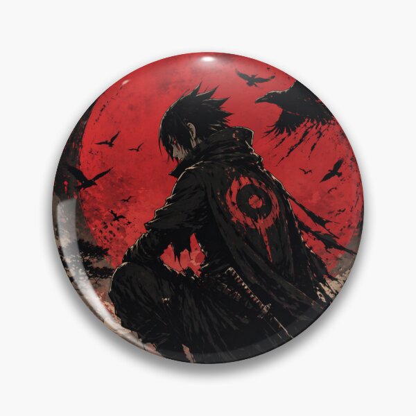 Artikelvorschau, Dark Warrior Eclipse – Anime-inspiriertes Schattendesign entworfen und verkauft von ColorNest Designs.