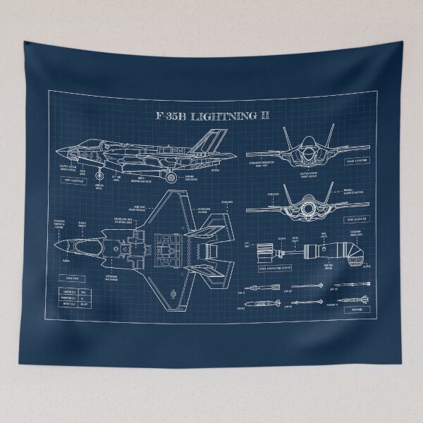 Item preview, F-35 Lightning II (Navy- Horizontal) designed and sold by BGALAXY.