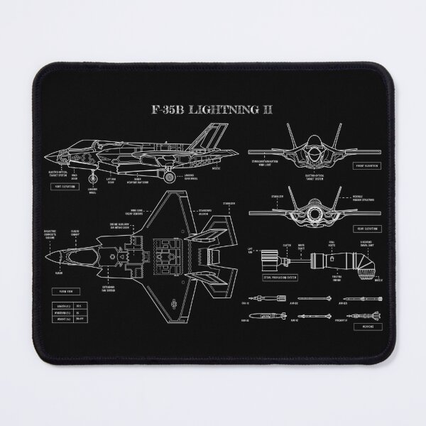 Item preview, F-35 Lightning II (White Stencil - No Background) designed and sold by BGALAXY.