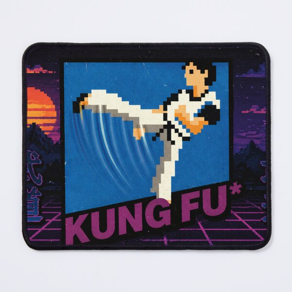 Item preview, Kung Fu Retro Pixel – Classic Martial Arts Arcade designed and sold by Fei Long Design Hub.