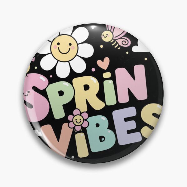 Item preview, Spring Vibes Cute Smile Face Flowers designed and sold by PACS0011.