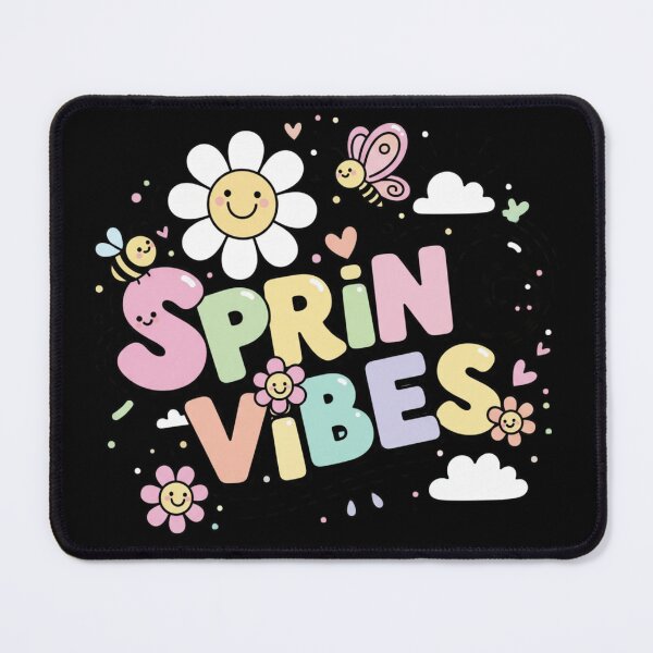 Item preview, Spring Vibes Cute Smile Face Flowers designed and sold by PACS0011.