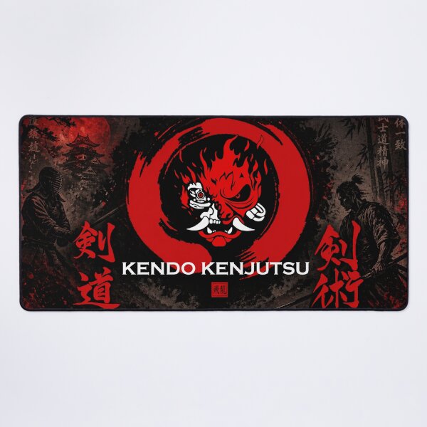 Item preview, Kendo Kenjutsu – Warrior Spirit & Samurai Discipline designed and sold by Fei Long Design Hub.