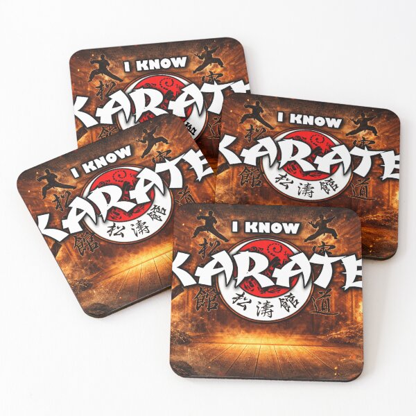 Item preview, I Know Karate – Martial Arts Spirit & Discipline designed and sold by Fei Long Design Hub.