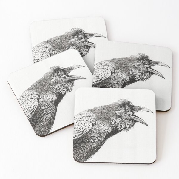 Item preview, Raven in pen and ink designed and sold by arlyon art.