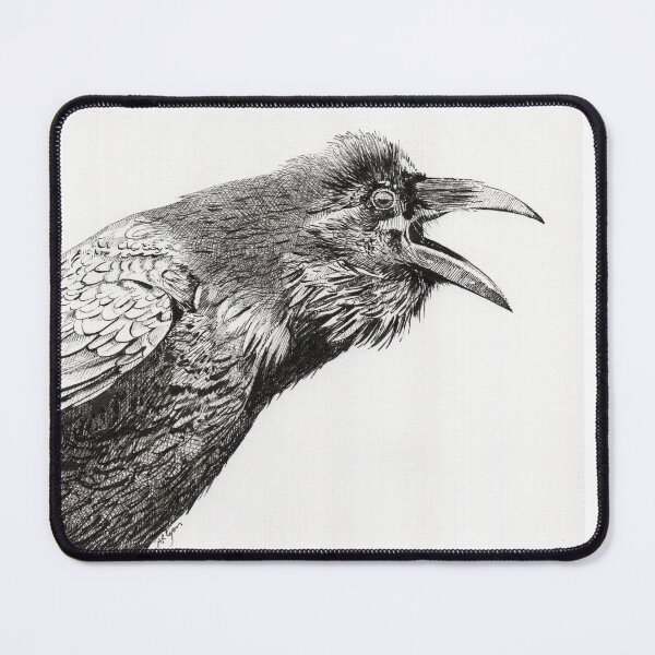 Item preview, Raven in pen and ink designed and sold by arlyon art.