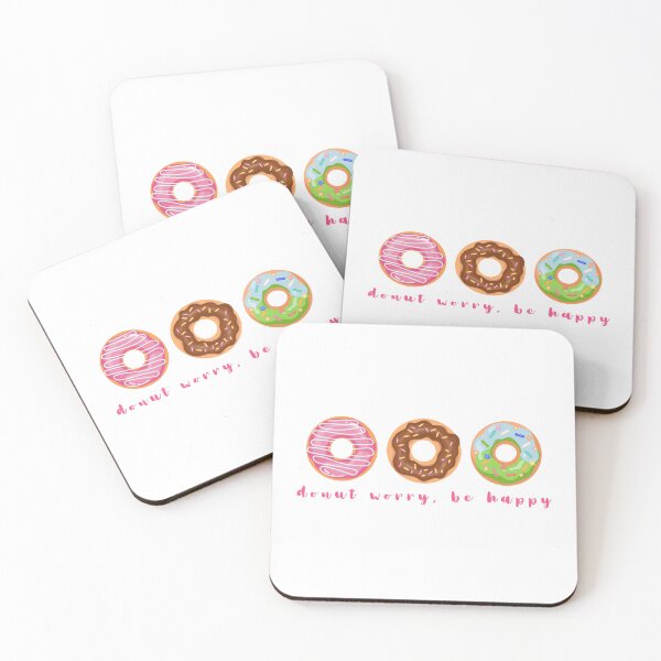 Item preview, Donut (Don't) Worry, Be Happy designed and sold by rd-rd2b-apparel.