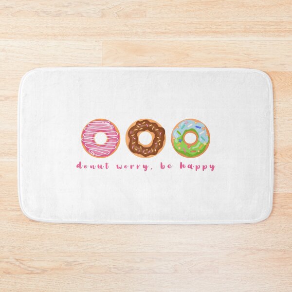 Item preview, Donut (Don't) Worry, Be Happy designed and sold by rd-rd2b-apparel.