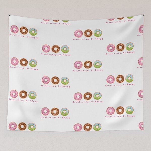 Item preview, Donut (Don't) Worry, Be Happy designed and sold by rd-rd2b-apparel.