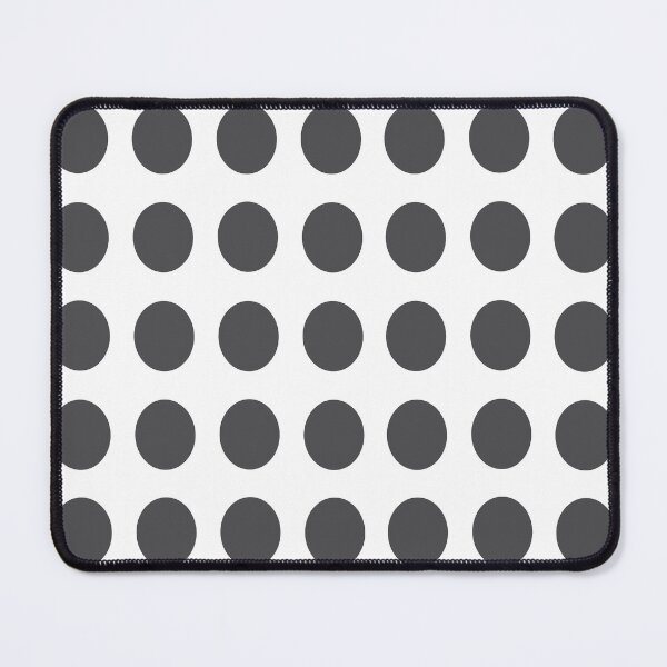 Item preview, CHARCOAL GREY and WHITE Symmetrical POLKA DOTS  designed and sold by RachelMacht.