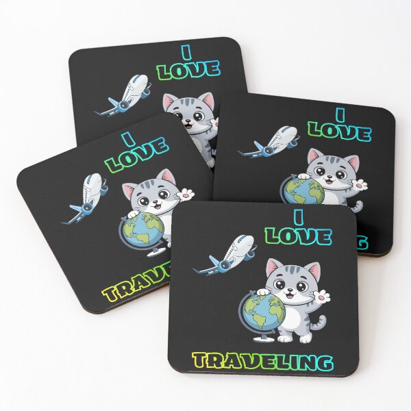 Item preview, I Love Traveling. designed and sold by Dinasshop.