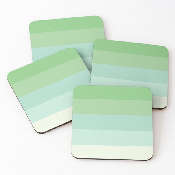 Item preview, Green ombre block designed and sold by Mint + Midnight.