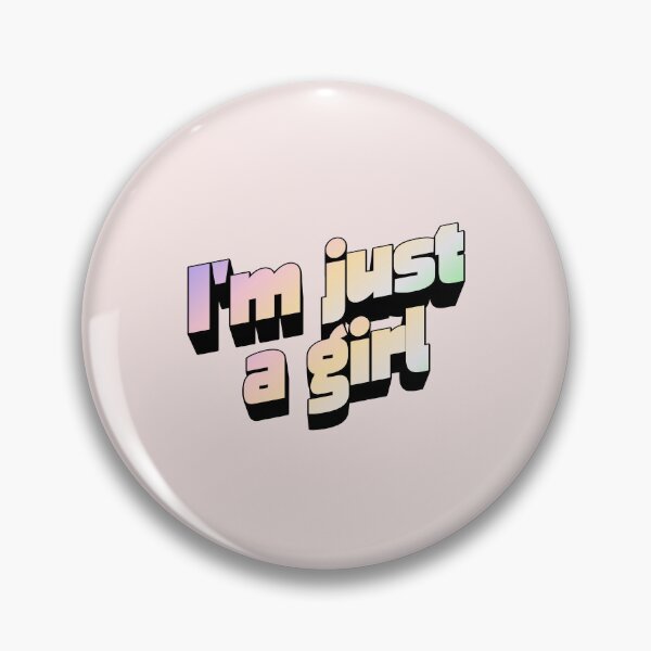 Item preview, I'm just a girl designed and sold by artwithvic.
