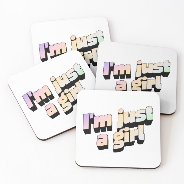 Item preview, I'm just a girl designed and sold by artwithvic.