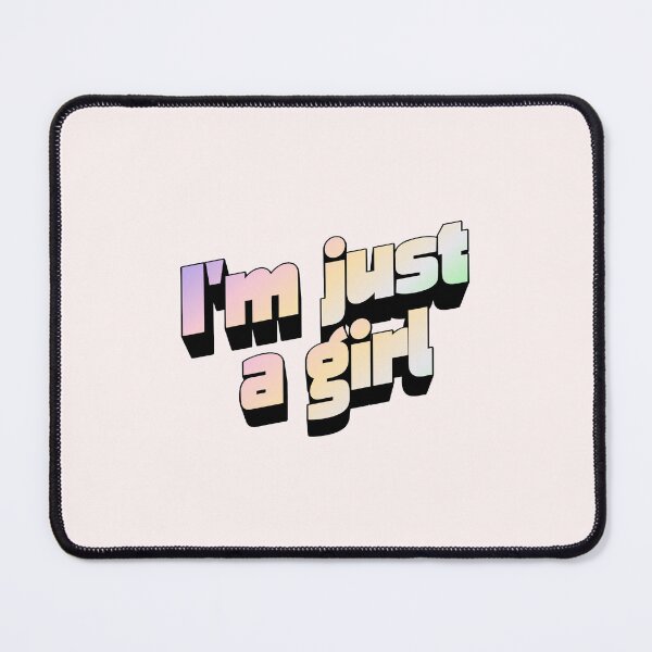 Item preview, I'm just a girl designed and sold by artwithvic.