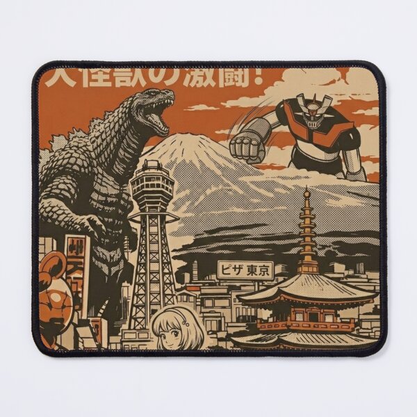 Item preview, Scooters, Kaiju & Rocket Punches designed and sold by zumerdiego.