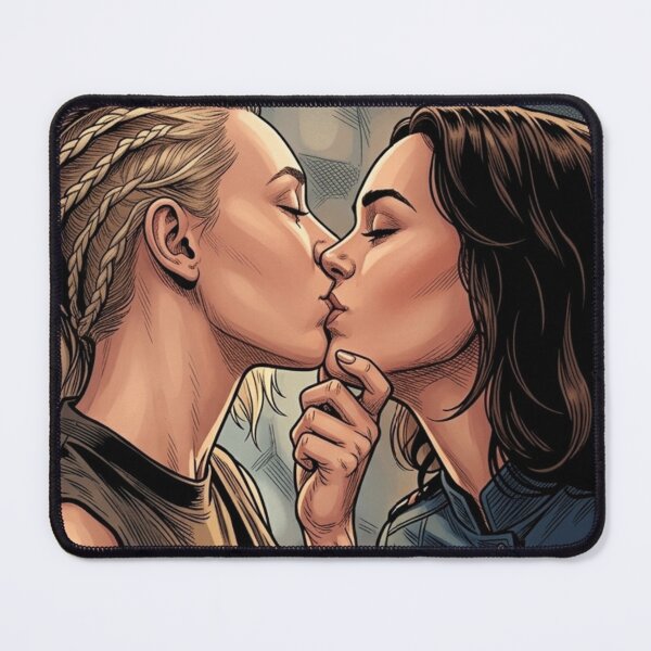 Item preview, Raelle & Scylla Good Witch Lgbtq+ Comic Drama Love designed and sold by Mind Space.