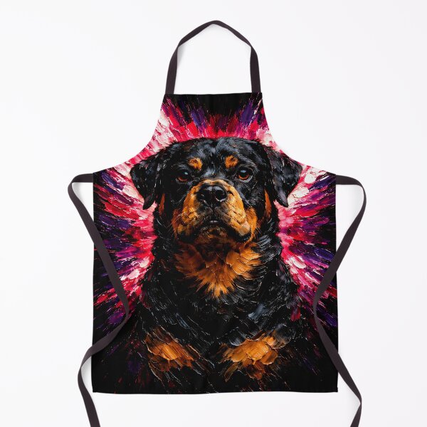 Item preview, Rottweiler Color Explosion Dog Art designed and sold by Vista Atelier.